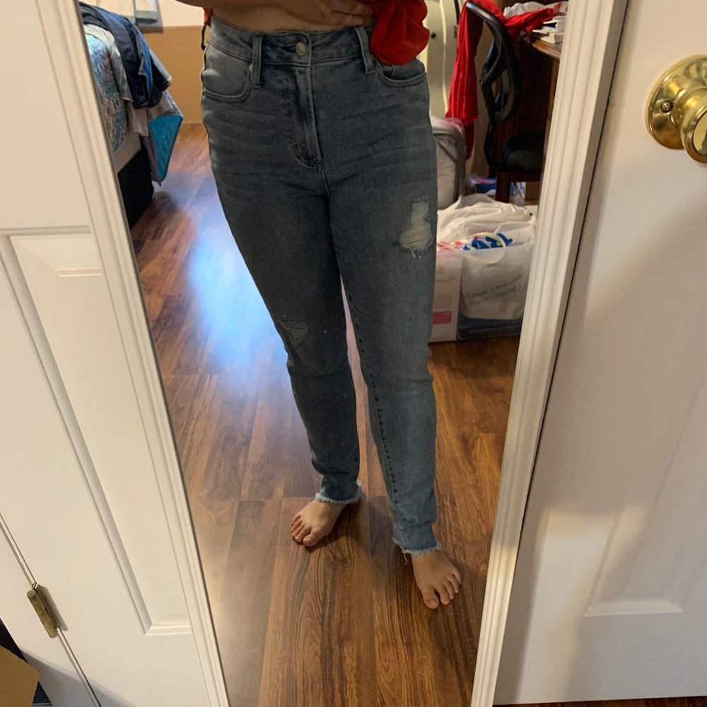 High Waisted Skinny Jeans